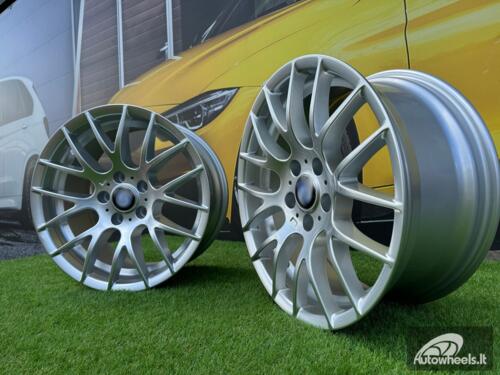 Ratlankis R18x8  5X120  ET  34  72.6  BY956  Silver Shining (SS)  For BMW  (Z1)  (Rear+Front)