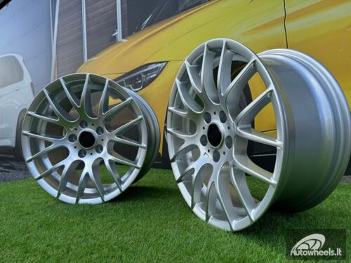 Ratlankis R18x9  5X120  ET  38  72.6  BY956  Silver Shining (SS)  For BMW  (Z1)  (Rear+Front)