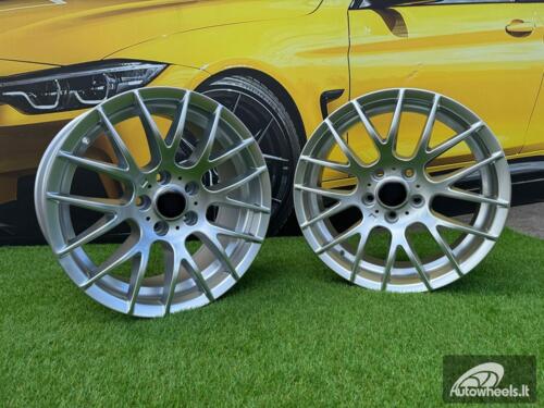 Ratlankis R18x9  5X120  ET  38  72.6  BY956  Silver Shining (SS)  For BMW  (Z2)  (Rear+Front)