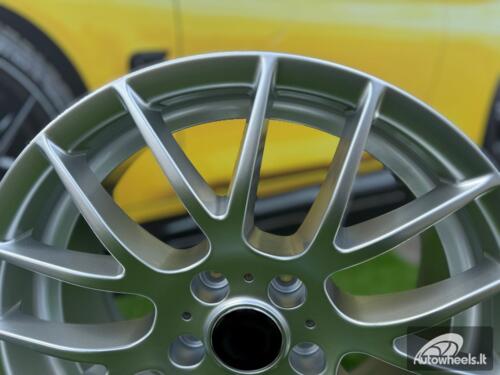 Ratlankis R18x9  5X120  ET  38  72.6  BY956  Silver Shining (SS)  For BMW  (Z2)  (Rear+Front)