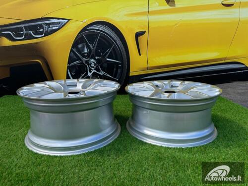 Ratlankis R18x9  5X120  ET  38  72.6  BY956  Silver Shining (SS)  For BMW  (Z2)  (Rear+Front)