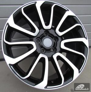 Ratlankis R22x9.5  5X120  ET  45  72.6  BY959  Black Polished (MB)  LAND  (Z1)