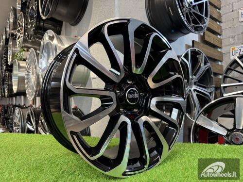 Ratlankis R20x9.5  5X120  ET  49  72.6  BY959  Black Polished (MB)  For LAND  (Z1)