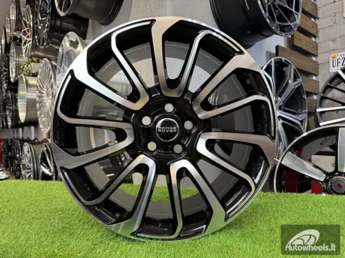 Ratlankis R20x9.5  5X120  ET  49  72.6  BY959  Black Polished (MB)  For LAND  (Z1)