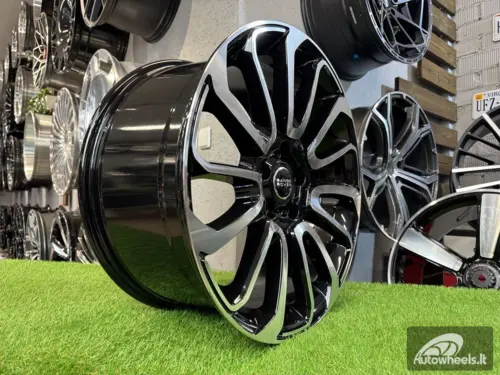 Ratlankis R20x9.5  5X120  ET  49  72.6  BY959  Black Polished (MB)  For LAND  (Z1)