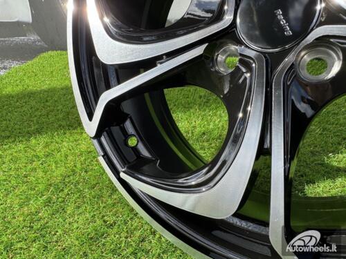 Ratlankis R14x5.5  5X100  ET  40  60.1  BY980  Black Polished (MB)  For RACIN  (Z1)