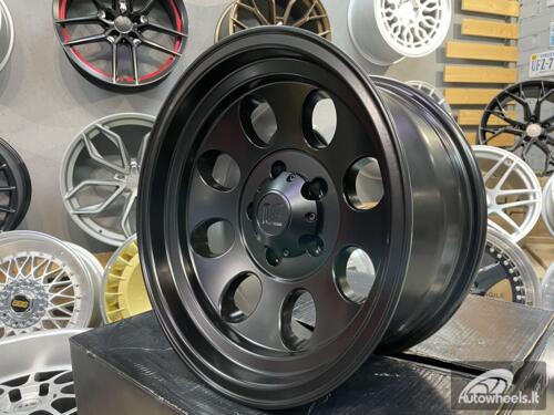 Ratlankis R16x8  5X114.3  ET  M25  83.1  BY997  Black Half Matt (BLHM)  For 4X4  (Z1)