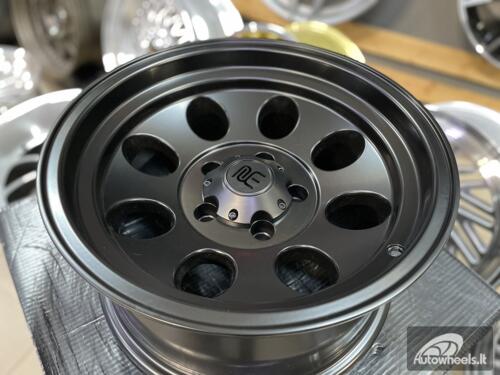 Ratlankis R16x8  5X114.3  ET  M25  83.1  BY997  Black Half Matt (BLHM)  For 4X4  (Z1)