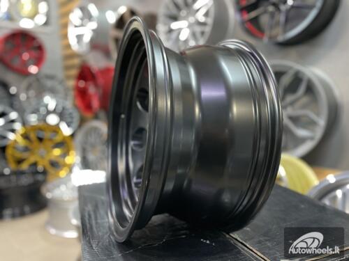 Ratlankis R16x8  5X114.3  ET  M25  83.1  BY997  Black Half Matt (BLHM)  For 4X4  (Z1)
