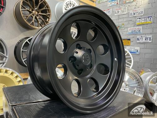 Ratlankis R16x8  5X114.3  ET  M25  83.1  BY997  Black Half Matt (BLHM)  For 4X4  (Z3)