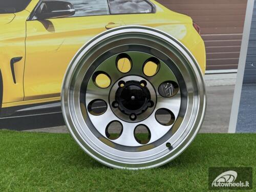 Ratlankis R17x10  6X139.7  ET  M52  110.1  BY997  Black Polished (MB)  For 4X4  (P+Z4)