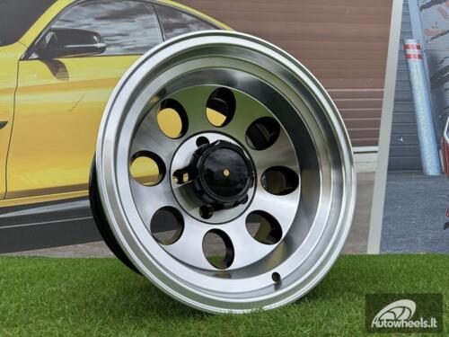 Ratlankis R17x10  6X139.7  ET  M52  110.1  BY997  Black Polished (MB)  For 4X4  (P+Z7)