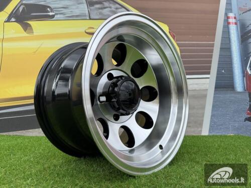 Ratlankis R17x10  6X139.7  ET  M52  110.1  BY997  Black Polished (MB)  For 4X4  (P+Z7)
