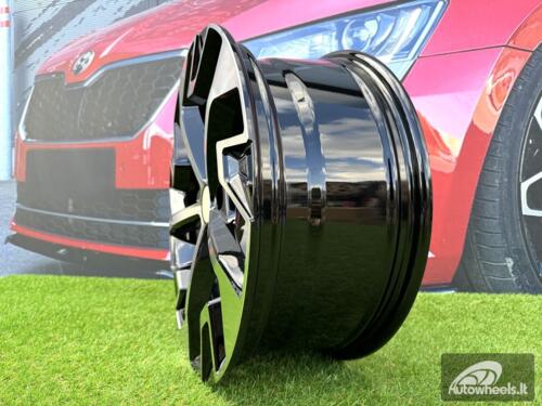 Ratlankis R18x7.5  5X114.3  ET  51  67.1  D1928  Black Polished (MB)  For KIA  (Z1)  (NEW MODEL)