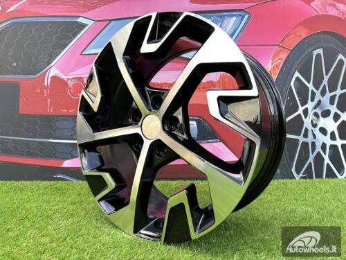 Ratlankis R18x7.5  5X114.3  ET  51  67.1  D1928  Black Polished (MB)  For KIA  (Z1+Z3+Z6)  (NEW MODEL)