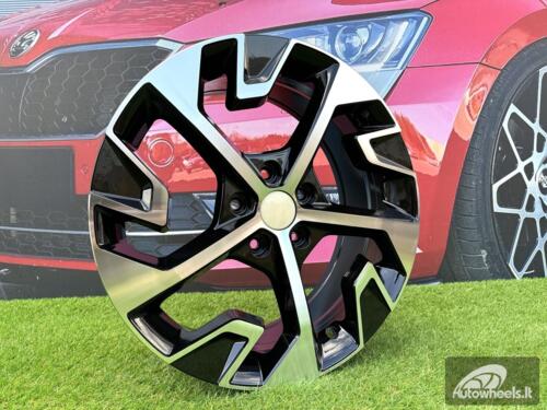 Ratlankis R18x7.5  5X114.3  ET  51  67.1  D1928  Black Polished (MB)  For KIA  (Z1+Z3+Z6)  (NEW MODEL)