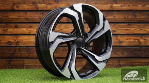Ratlankis R17x7.5  5X114.3  ET  45  73.1  D2019  Black Polished (MB)  For RACIN  (Z2+Z6)
