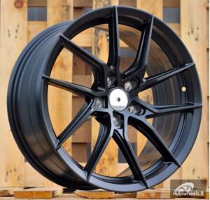 Ratlankis R18x8  5X114.3  ET  35  73.1  D2044  Black Half Matt (BLHM)  For RACIN  (K3)  (Color: U4B)