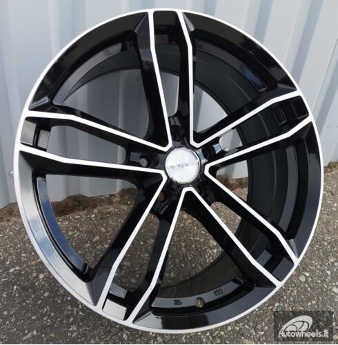 Ratlankis R18x8  5X100  ET  40  73.1  D5276  Black Polished (MB)  PDW  (K4)  ()