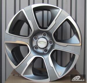 Ratlankis R20x9  5X120  ET  50  72.6  D6052  (A605207 NX)  Grey Polished (MG)  For LAND  (K3)  ()