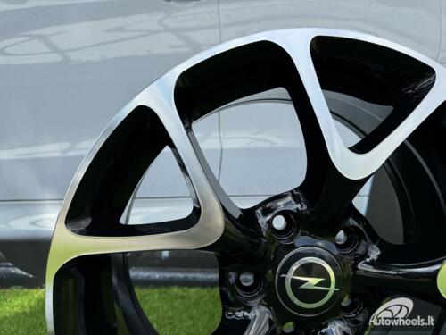 Ratlankis R19x8.5  5X120  ET  41  67.1  E236  (QC506/ZE236)  Black Polished (MB)  For OPEL  (A)