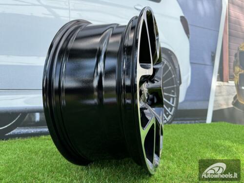 Ratlankis R17x7.5  5X120  ET  41  67.1  E236  (BK518)  Black Polished (MB)  For OPEL  (Z4)  (INSIGNIA)