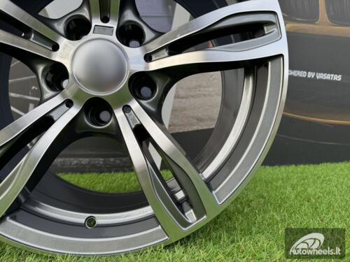 Ratlankis R18x8  5X120  ET  20  74.1  E492  (BY941)  Grey Polished (MG)  For BMW  (P+P2)