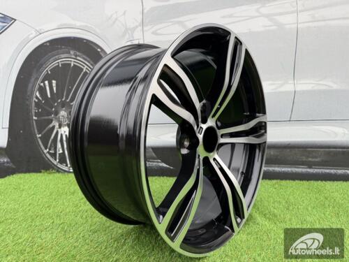 Ratlankis R19x8.5  5X120  ET  33  72.6  E492  (IN5056)  Black Polished (MB)  For BMW  (Z3+K7)  ()