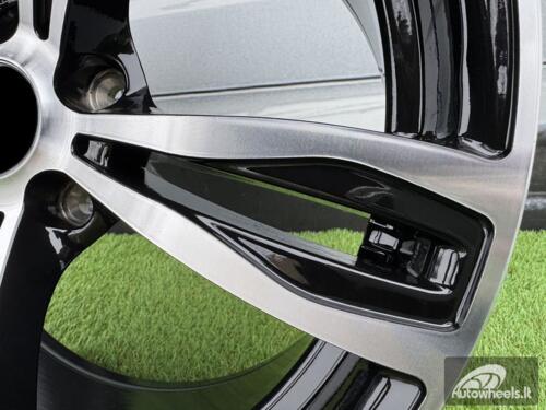 Ratlankis R19x8.5  5X120  ET  33  72.6  E492  (IN5056)  Black Polished (MB)  For BMW  (Z3+K7)  ()