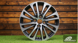 Ratlankis R14x5.5  4X100  ET  45  54.1  F1438  (LU1437)  Black Polished (MB)  For TOYOT  (R+Z5+P1)