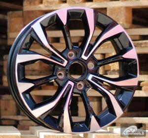 Ratlankis R16x6  4X114.3  ET  40  56.6  F1527  Black Polished (MB)  For CHEVR  (K7)  ()