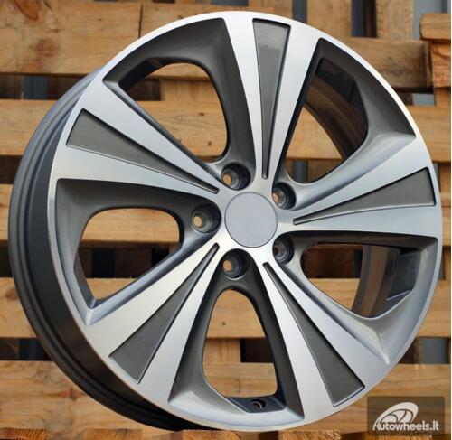 Ratlankis R19x7  5X114.3  ET  50  64.1  F5867  Grey Polished (MG)  For HOND  (K3)  ()