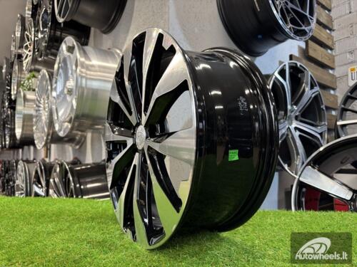 Ratlankis R18x7  5X114.3  ET  48  56.1  FE117  Black Polished (MB)  For SUBAR  (K7)