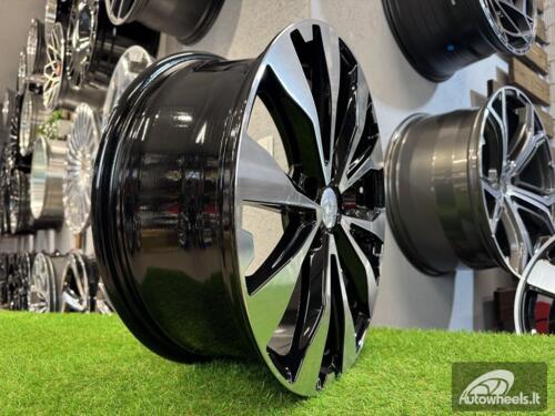 Ratlankis R18x7  5X114.3  ET  48  56.1  FE117  Black Polished (MB)  For SUBAR  (Z6)