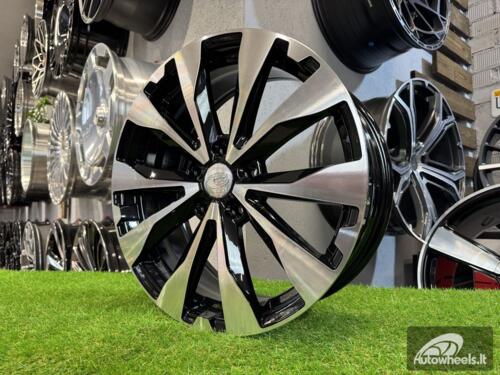 Ratlankis R18x7  5X114.3  ET  48  56.1  FE117  Black Polished (MB)  For SUBAR  (Z6)