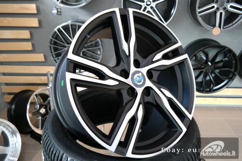 Ratlankis R19x8  5X108  ET  45  63.3  FE161  (IN5356)  Black Polished Half Matt (MBHM)  For VOLVO  (K7)