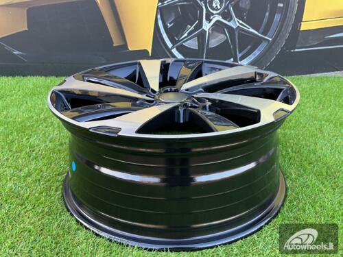 Ratlankis R18x7.5  5X114.3  ET  35  60.1  FE172  Black Polished (MB)  For LEX  (R)