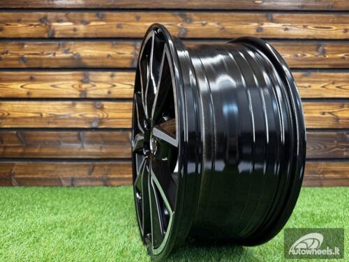 Ratlankis R18x7.5  5X114.3  ET  45  67.1  FE173  Black Polished (MB)  For MAZDA  (P1)