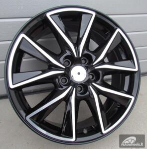 Ratlankis R18x7.5  5X114.3  ET  45  67.1  FE173  Black Polished (MB)  For MAZDA  (P1)