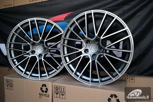 Ratlankis R20x10.5  5X130  ET  64  71.6  FE179  Grey Polished+Powder Coating (MGPC)  For PORCH  (K4)  ()