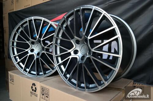 Ratlankis R20x10.5  5X130  ET  64  71.6  FE179  Grey Polished+Powder Coating (MGPC)  For PORCH  (K4)  ()