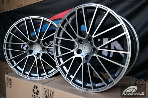 Ratlankis R20x10.5  5X130  ET  64  71.6  FE179  Grey Polished+Powder Coating (MGPC)  For PORCH  (K4)  ()