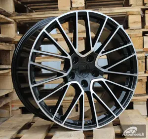 Ratlankis R22x10  5X130  ET  48  71.6  FE179  Black Polished (MB)  For PORCH  (P1)  (Rear+Front)