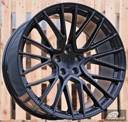 Ratlankis R21x9  5X112  ET  26  66.5  FE179  (IN0261)  Black Half Matt (BLHM)  For PORCH  (K7+P2)  (Rear+Front)