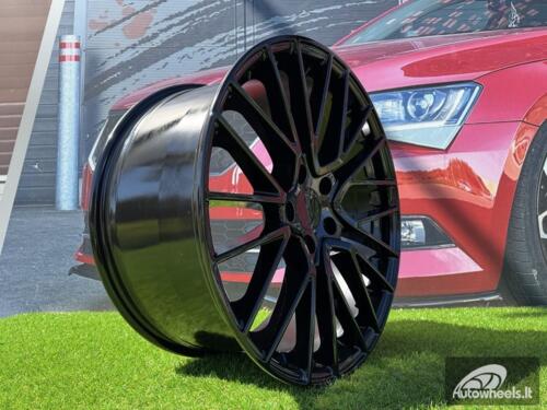 Ratlankis R22x10  5X130  ET  48  71.6  FE179  Black (BL)  For PORCH  (Z5)  (Only Rear+Front)
