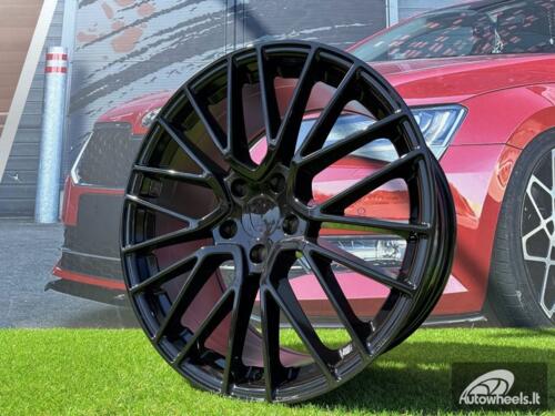 Ratlankis R22x10  5X130  ET  48  71.6  FE179  Black (BL)  For PORCH  (Z5)  (Only Rear+Front)