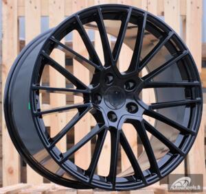 Ratlankis R20x9  5X130  ET  50  71.6  FE179  Black (BL)  For PORCH  (P+P1)  (Rear+Front)