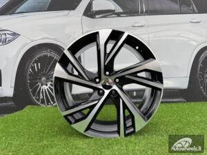Ratlankis R18x8  5X108  ET  50  63.3  FE183  Black Polished (MB)  For VOLVO  (P+Z6+Z5)