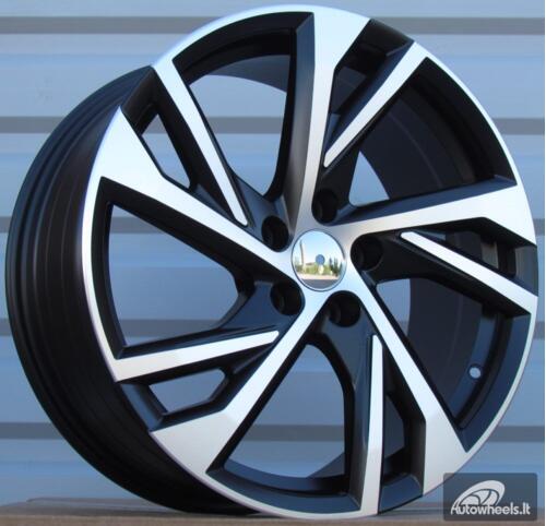 Ratlankis R19x8  5X108  ET  45  63.3  FE183  Black Polished (MB)  For VOLVO  (R+K7)
