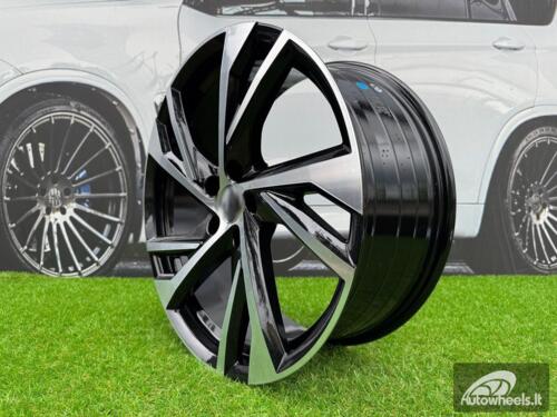 Ratlankis R17x7.5  5X108  ET  45  63.3  FE183  Black Polished (MB)  For VOLVO  (Z5)